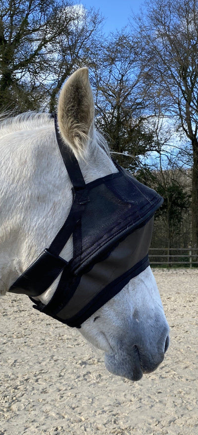 Arso Equivizor Anti-UV-Pferdemütze mit Bügel gegen Uveitis bei Pferden - Equidiva