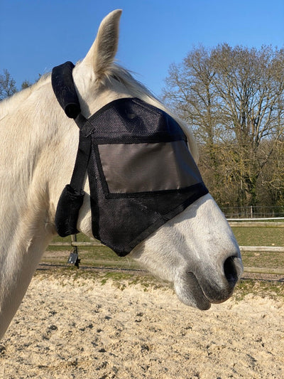 Leichtes Pack Equivizor ohne Ohrenklappen + Premium Equidiva Maske mit Ohrenklappen