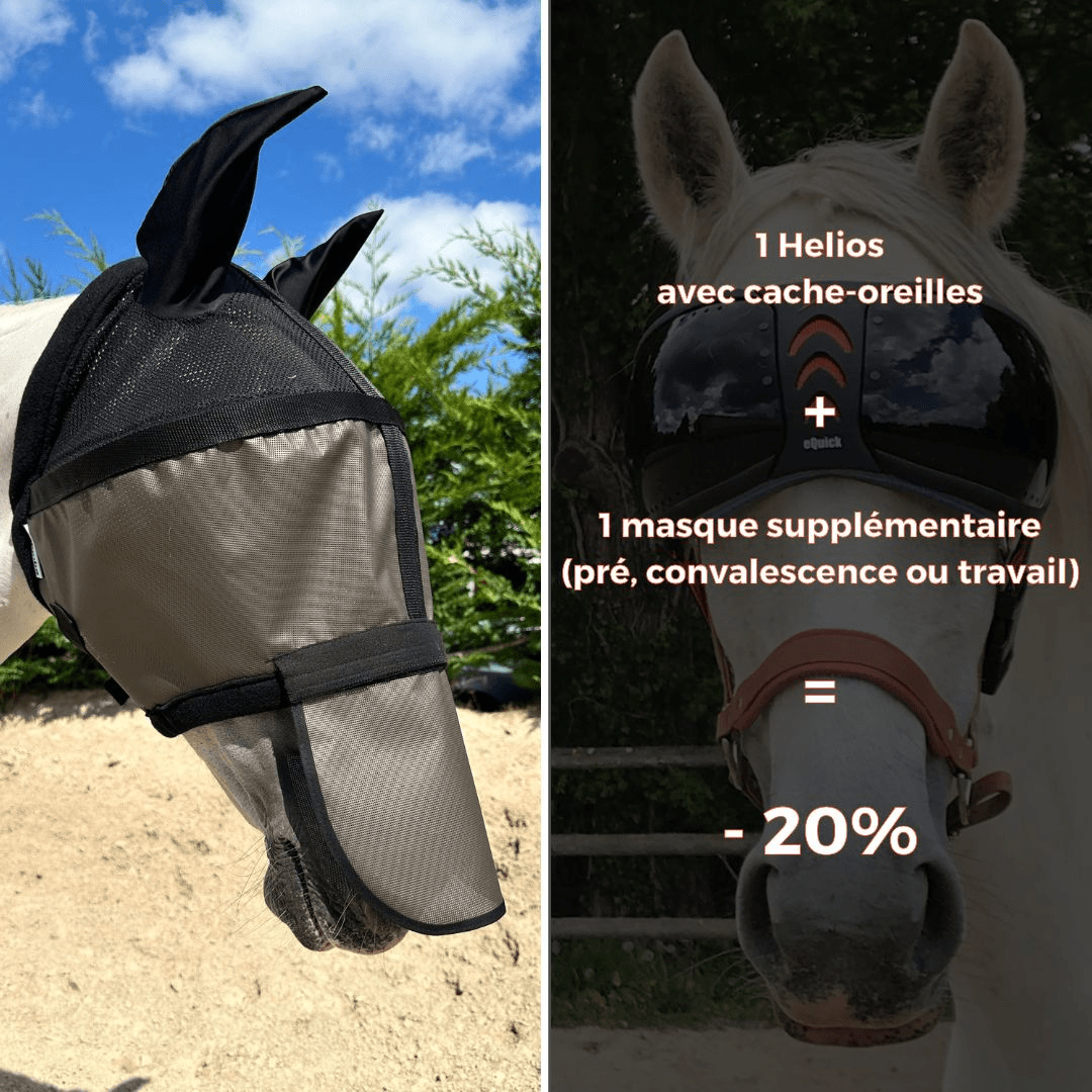 Packs avec masque Helios avec cache-oreilles