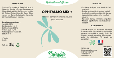 Mélange de plantes Ophtalmo mix : 3kg
