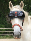 eVysor eQuick anti-UV 100% uveitis horse goggles - dark - Equidiva