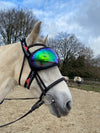 eVysor eQuick 100% anti-UV horse mask - green mirror -