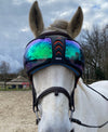 eVysor eQuick 100% anti-UV horse mask - green mirror -