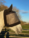 equidiva 90% UV-protective Premium horse mask with earmuffs