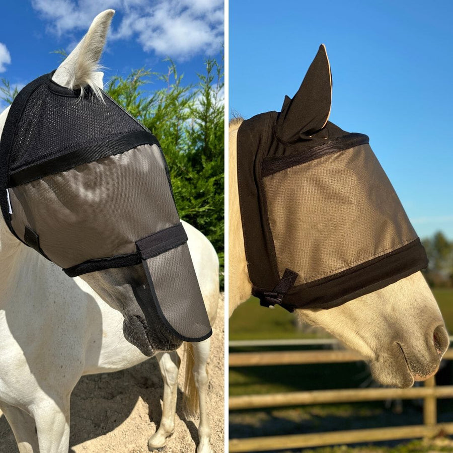 Pakket met 2 maskers: Helios zonder oorkappen en Premium met oorkappen