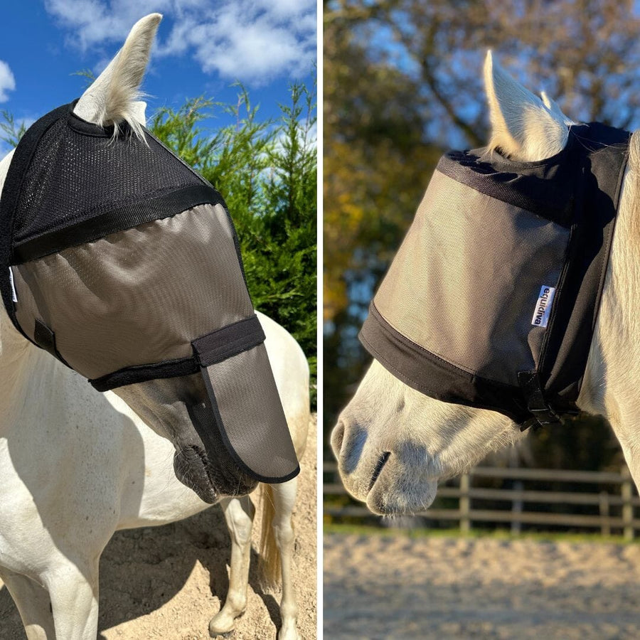 Pakket met 2 maskers zonder oorkleppen: Helios en Premium