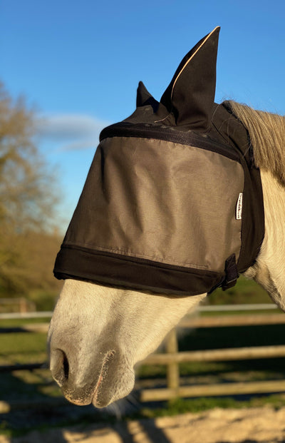 1 equidiva Premium masker met oorbeschermers + eVysor eQuick bril