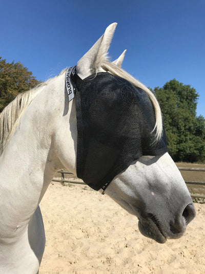 Equivizor oogheelkundig herstellingsmasker voor paarden - Transparant anti-UV PVC - Equidiva