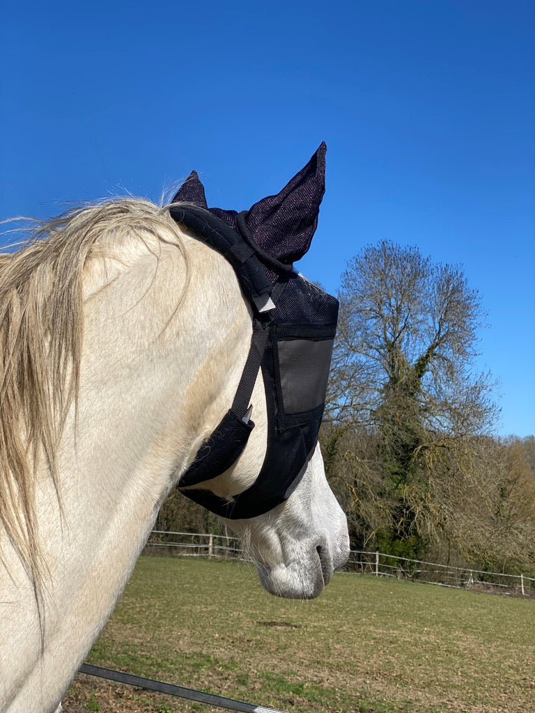 Equivizor lichtgewicht masker met 90% UV-bescherming en oorkleppen -