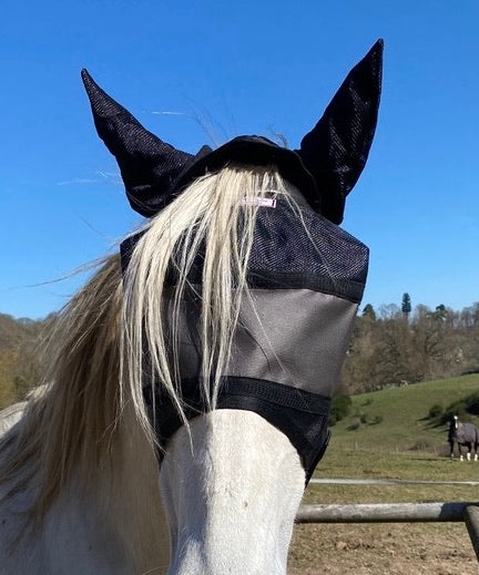 Equivizor lichtgewicht masker met 90% UV-bescherming en oorkleppen -