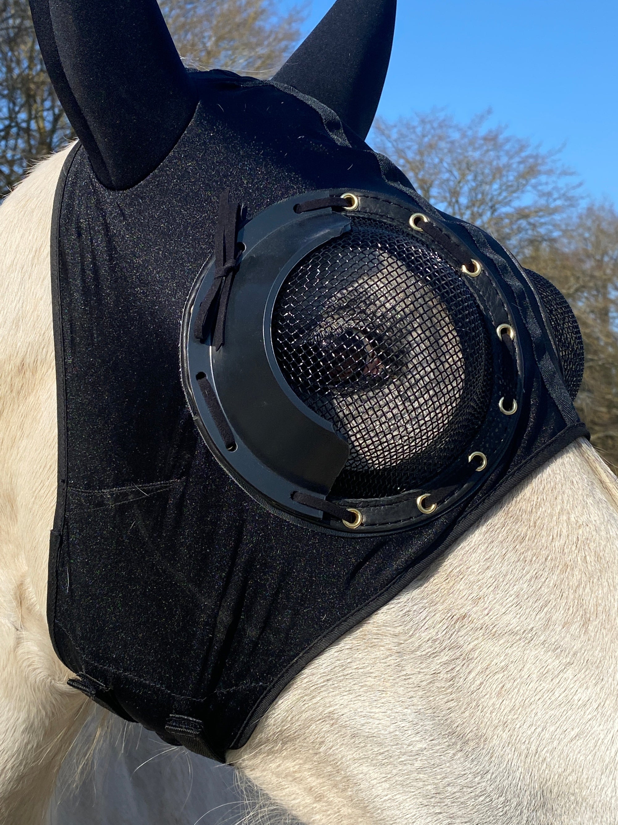 Zilco-masker, model Airlite met oorkappen