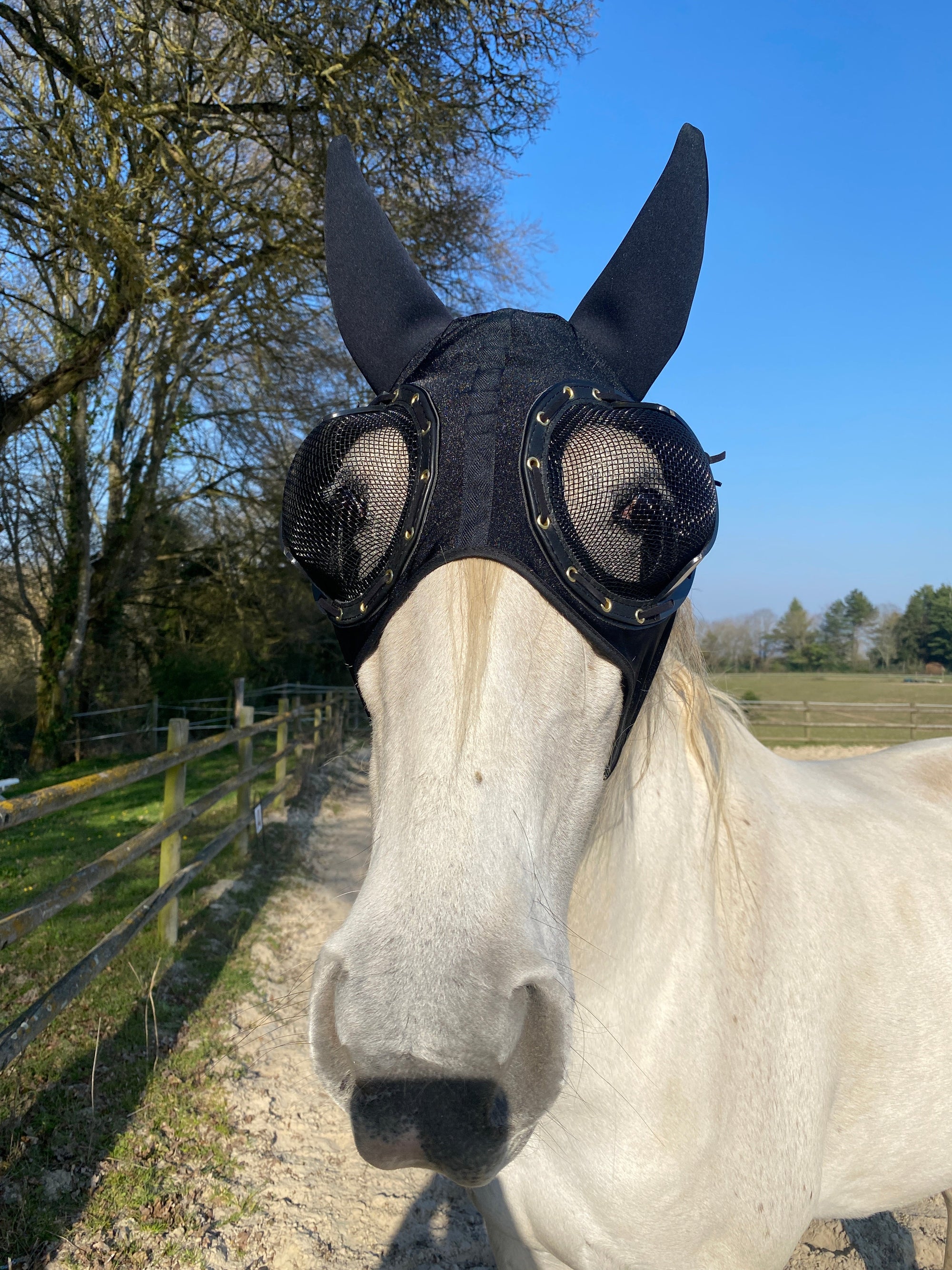 Zilco-masker, model Airlite met oorkappen