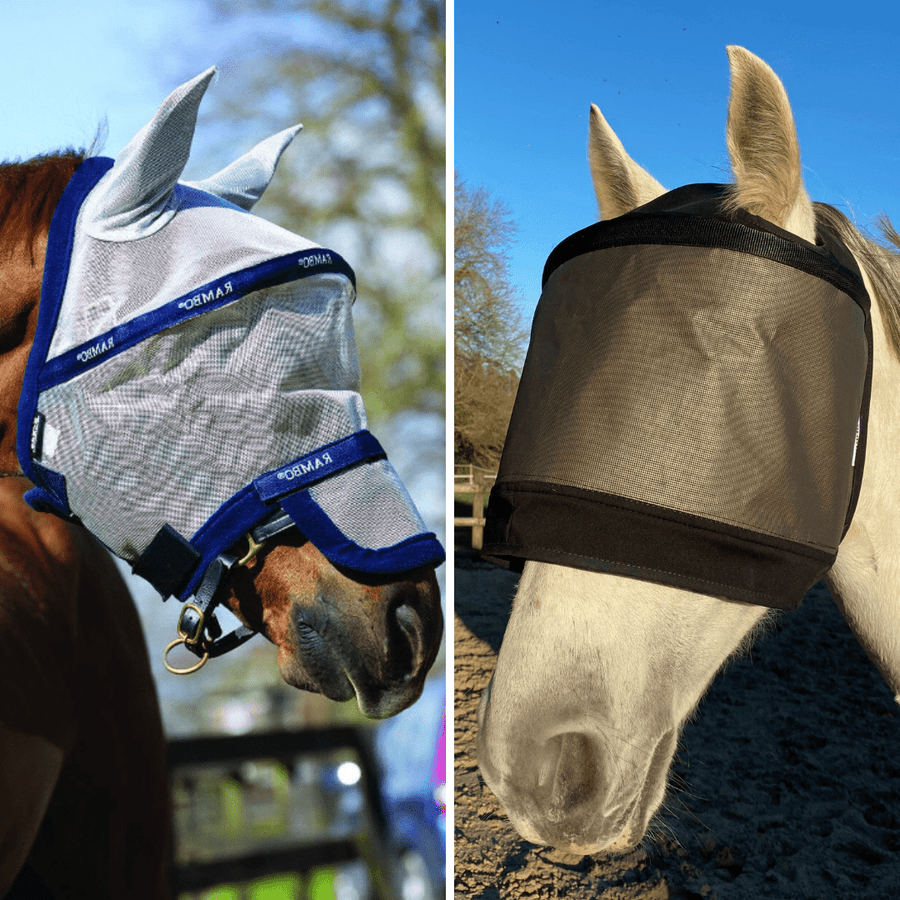 Pakket met Rambo-masker + Premium-masker zonder oorkappen
