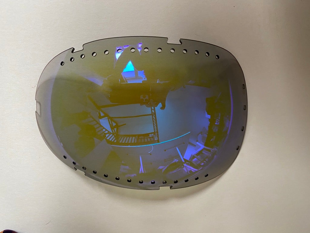 Paar glazen voor eVysor harde UV-beschermende bril -