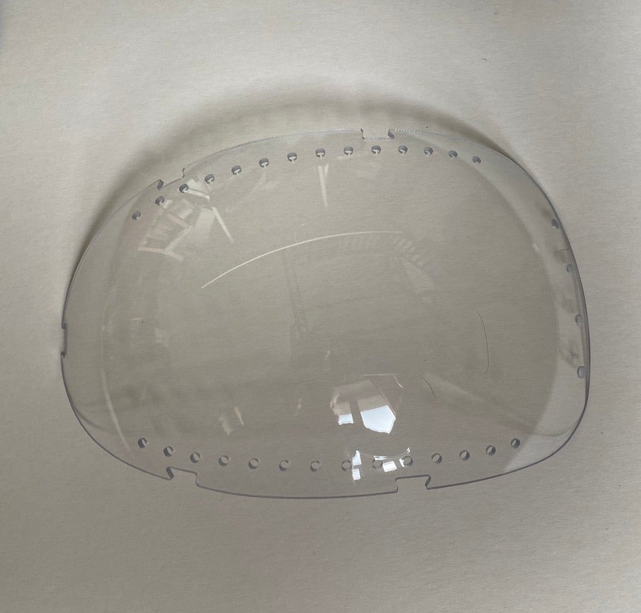 Paar glazen voor eVysor harde UV-beschermende bril -