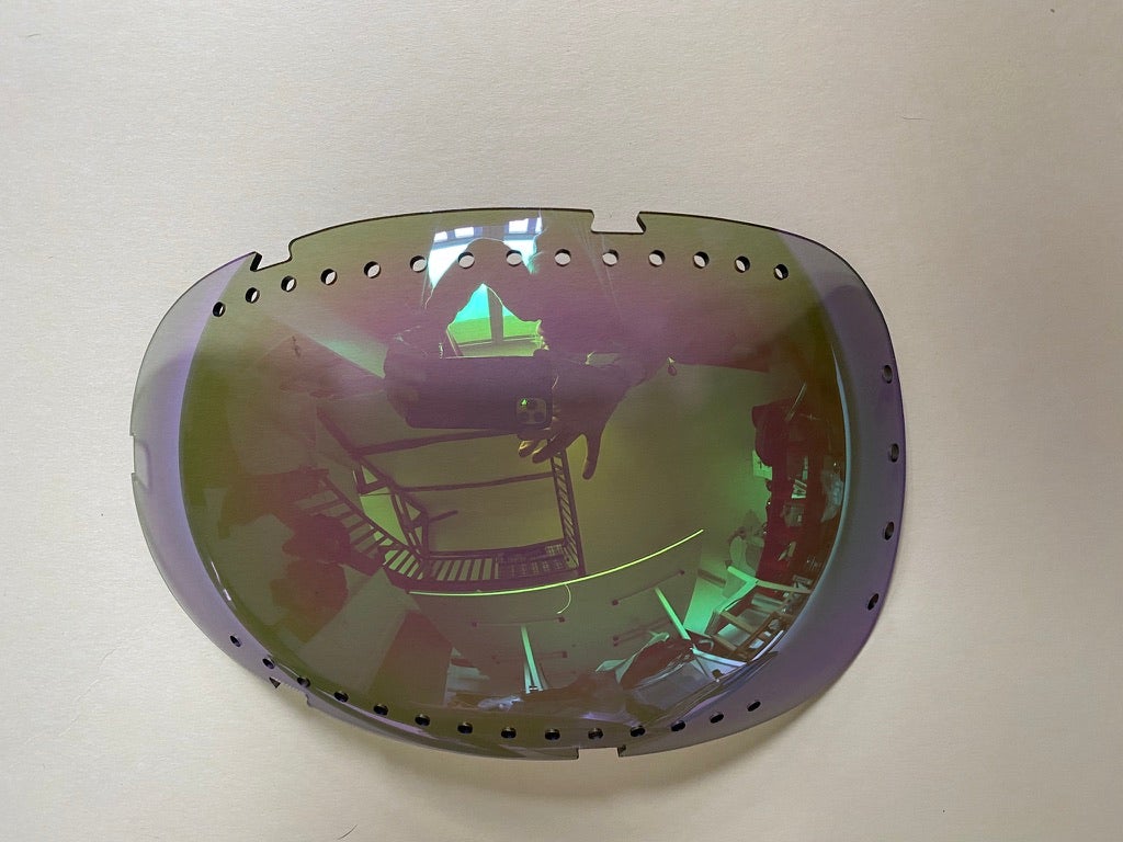 Paar glazen voor eVysor harde UV-beschermende bril -