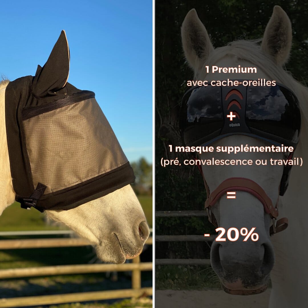 Packs avec masque Premium avec cache-oreilles