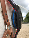 Lunettes cheval eVysor eQuick anti-UV 100% contre l'uvéite équine - blue mirror - Equidiva