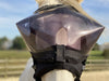 Lunettes de convalescence ophtalmologique Equivizor pour cheval -  PVC foncé anti-UV - Equidiva